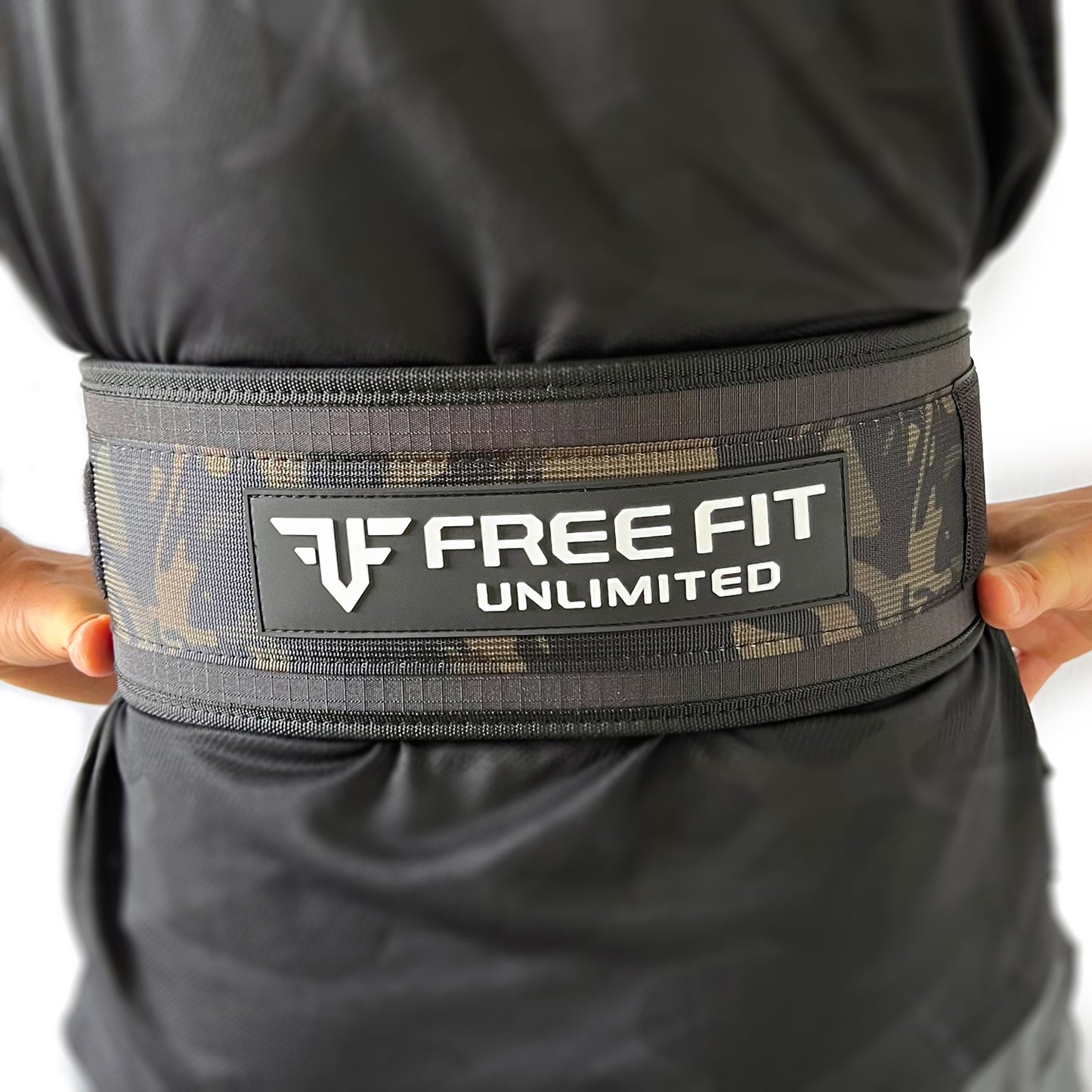 Cinturon lumbar gimnasio-Cinturón powerlifting-Lifting belt-Cinturón gym-Cinturon gimnasio Camuflaje